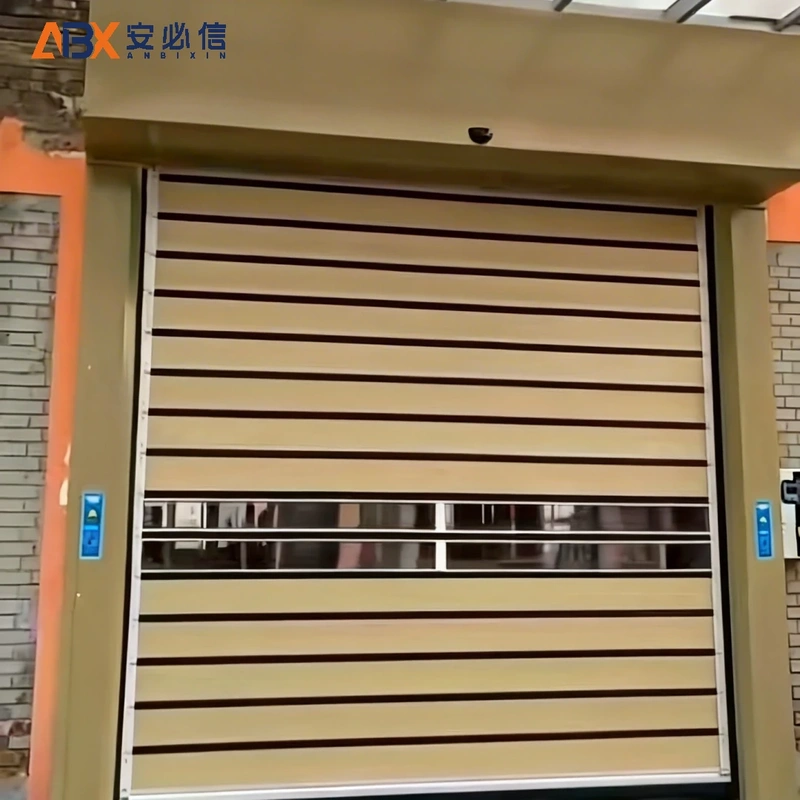 百色市螺旋式快速门